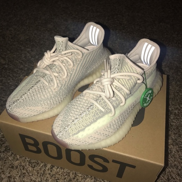 Yeezy 350 v2 citrin - Picture 2 of 8